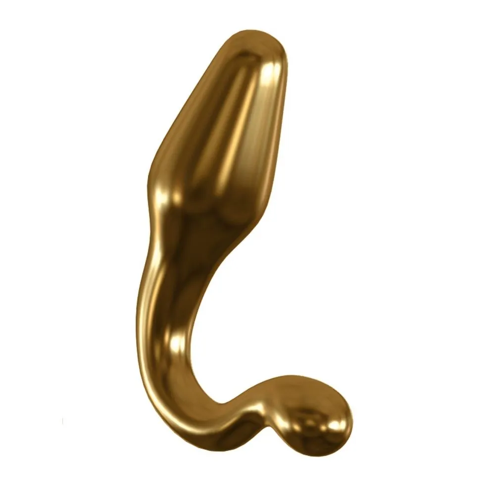 анальная пробка pipedream icicles gold edition g12, стеклянная в России