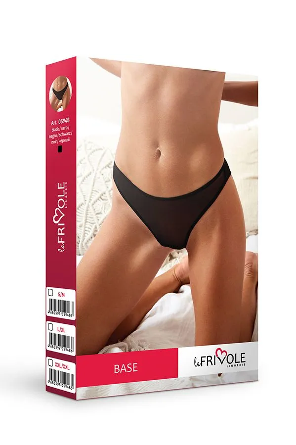 Эротическое базовые слипы из сетки le frivole base в России