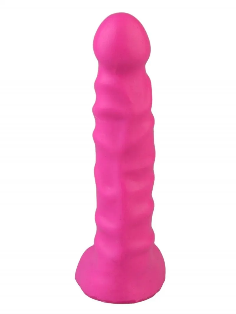 анальный стимулятор с мошонкой. ярко-розовый в России