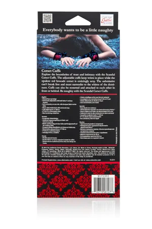 наручники scandal corset cuffs в России