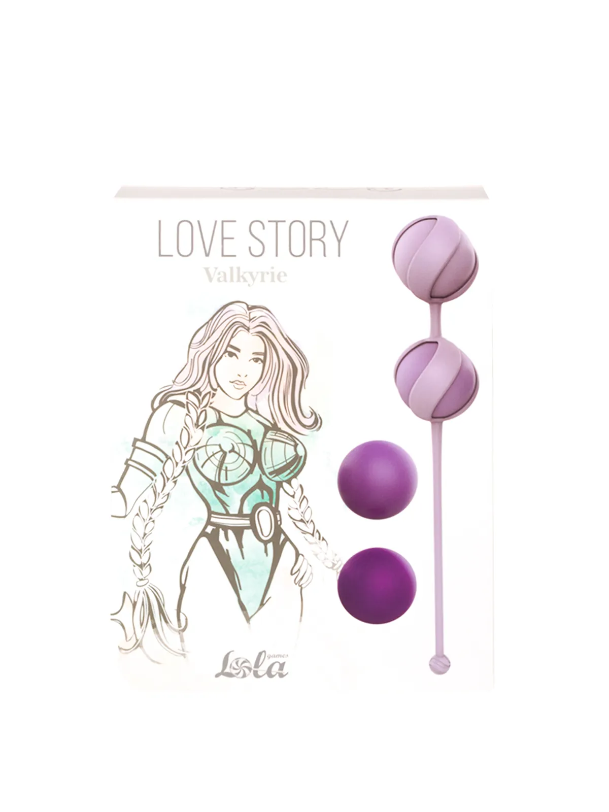 набор сменных вагинальных шариков love story valkyrie purple 3013-03lola в России