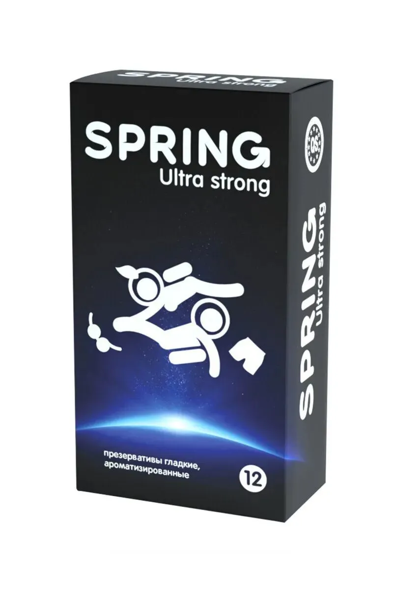 презервативы spring ultra strong ультра-прочные, 12 шт в России