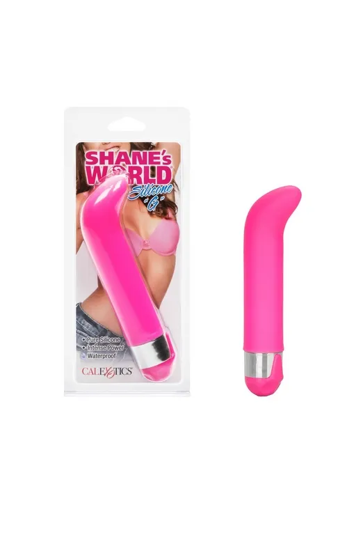 Силиконовый вибромассажер Silicone "G"