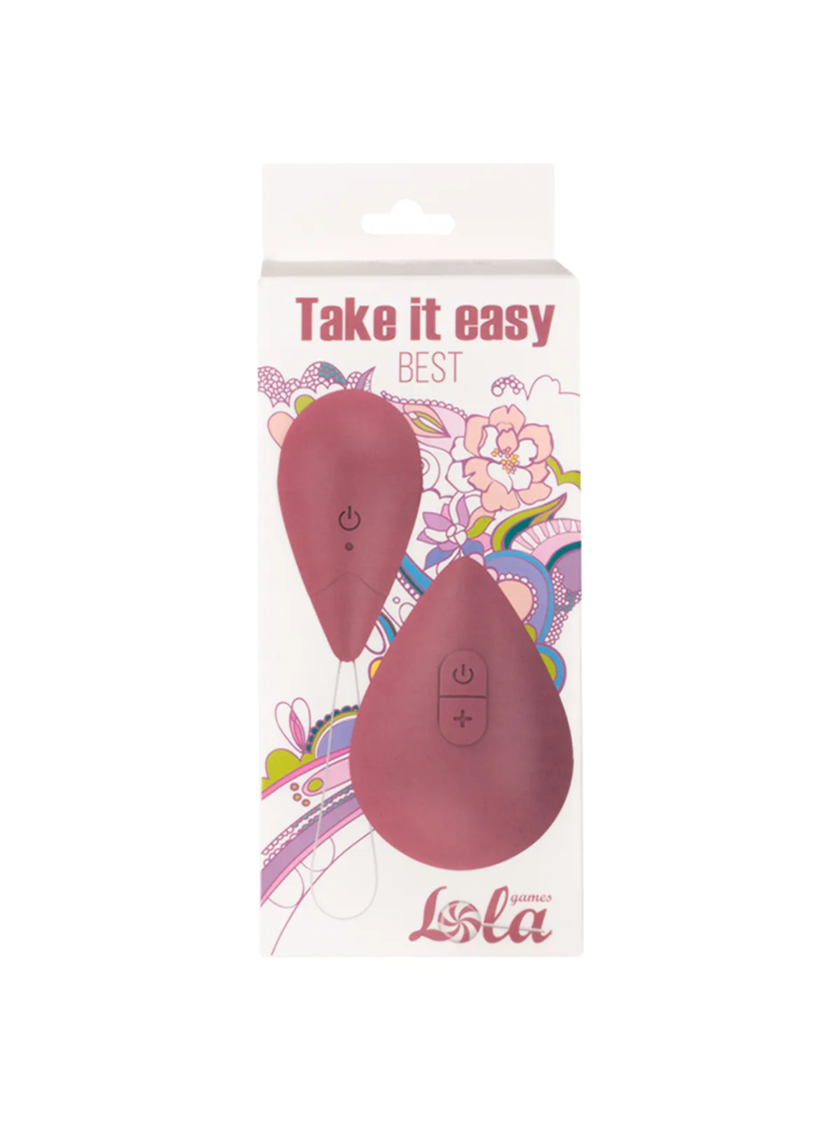 виброяйцо с пультом управления take it easy best pink 9021-02lola в России