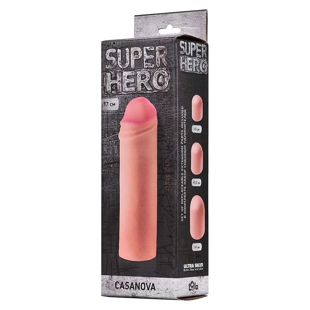 фаллоудлинитель super hero casanova 7001-09lola в России