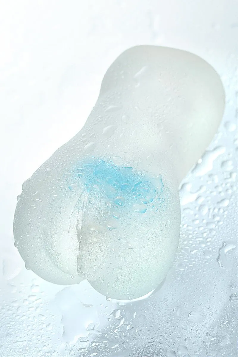 мастурбатор реалистичный toyfa juicy pussy hot crystal, 14.5 см в России