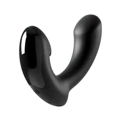 анальный массажер control by sir richards silicone p-spot massager, чёрный в России