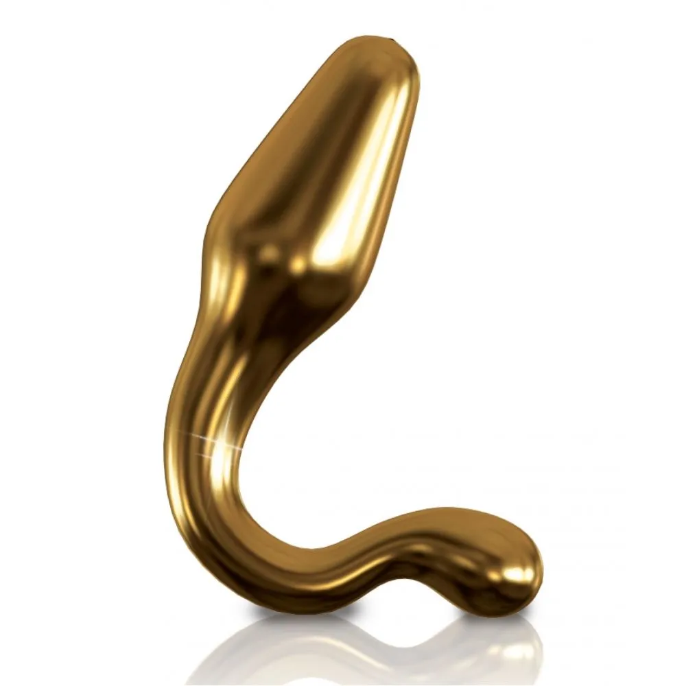 анальная пробка pipedream icicles gold edition g12, стеклянная в России