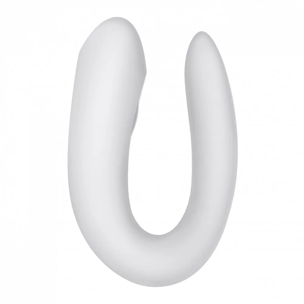 универсальный массажер для пар satisfyer double joy белый в России