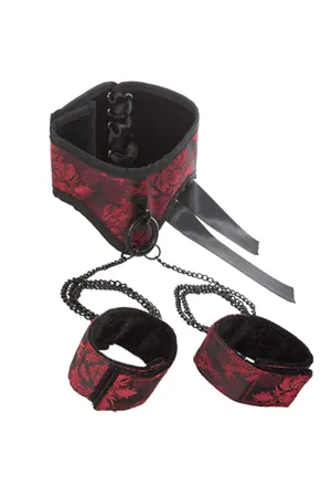ошейник с наручниками scandal posture collar with cuffs в России