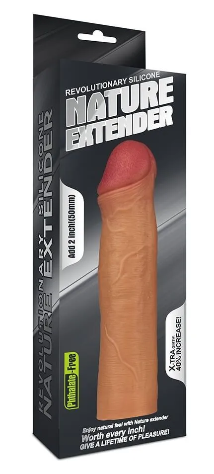 насадка на член lovetoy nature extender, телесная в России