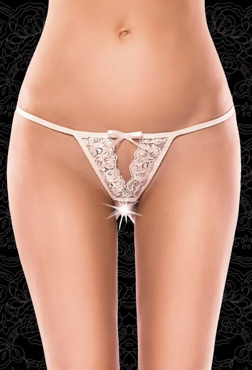 Эротическое стринги с доступом flirton 2679-1 белые в России