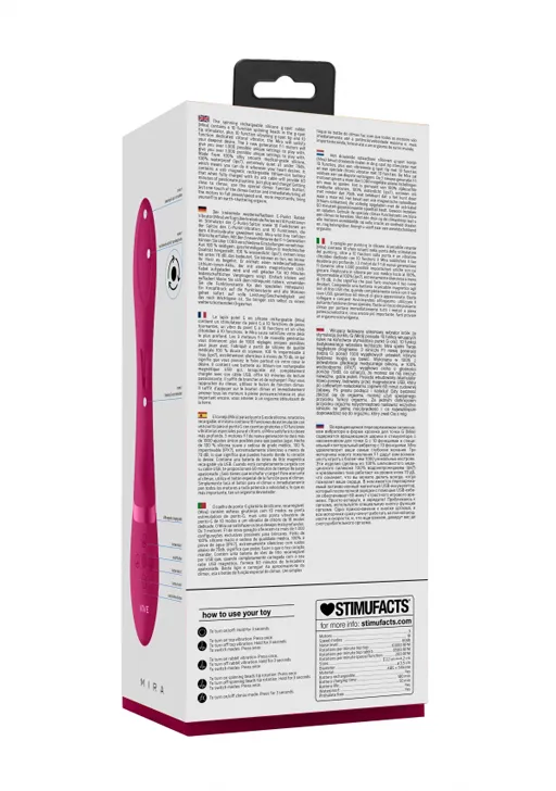 вибромассажер кролик mira с функциями "ротация" и "мгновенный оргазм" в России