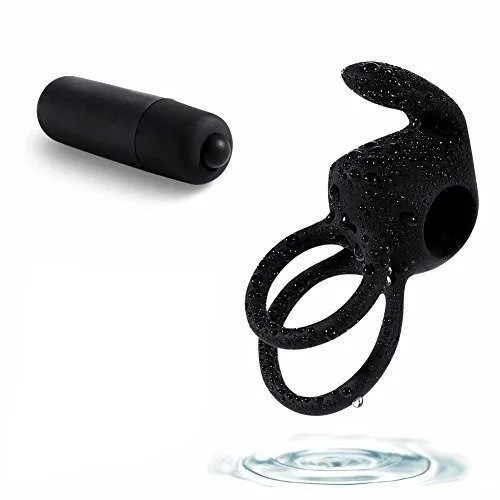 виброкольцо lovetoy power clit duo, черное в России