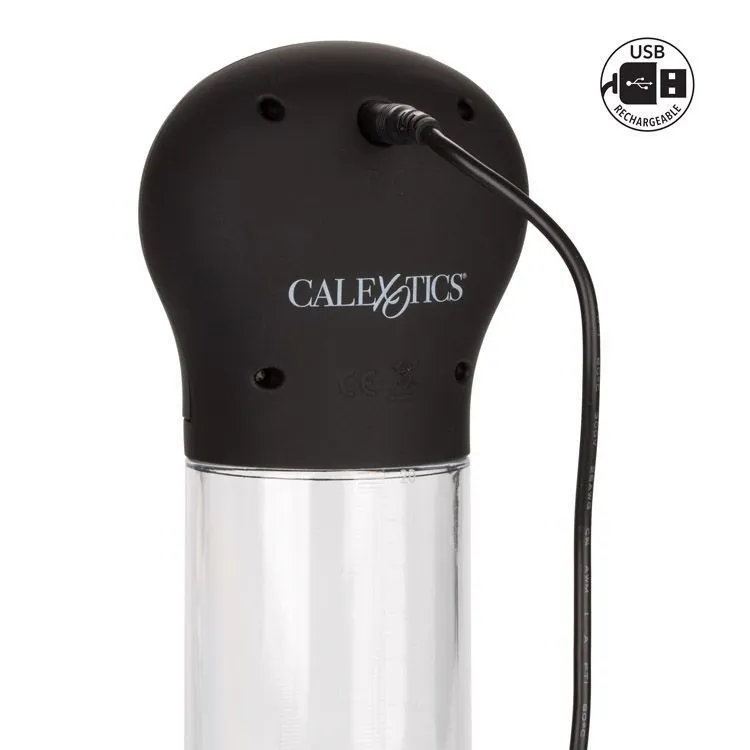 помпа california exotic novelties apollo rechargeable power pump, прозрачная в России