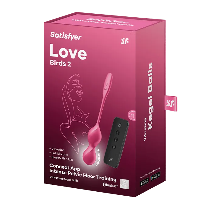 вагинальные шарики с вибрацией satisfyer love birds 2 pink 002941sa в России