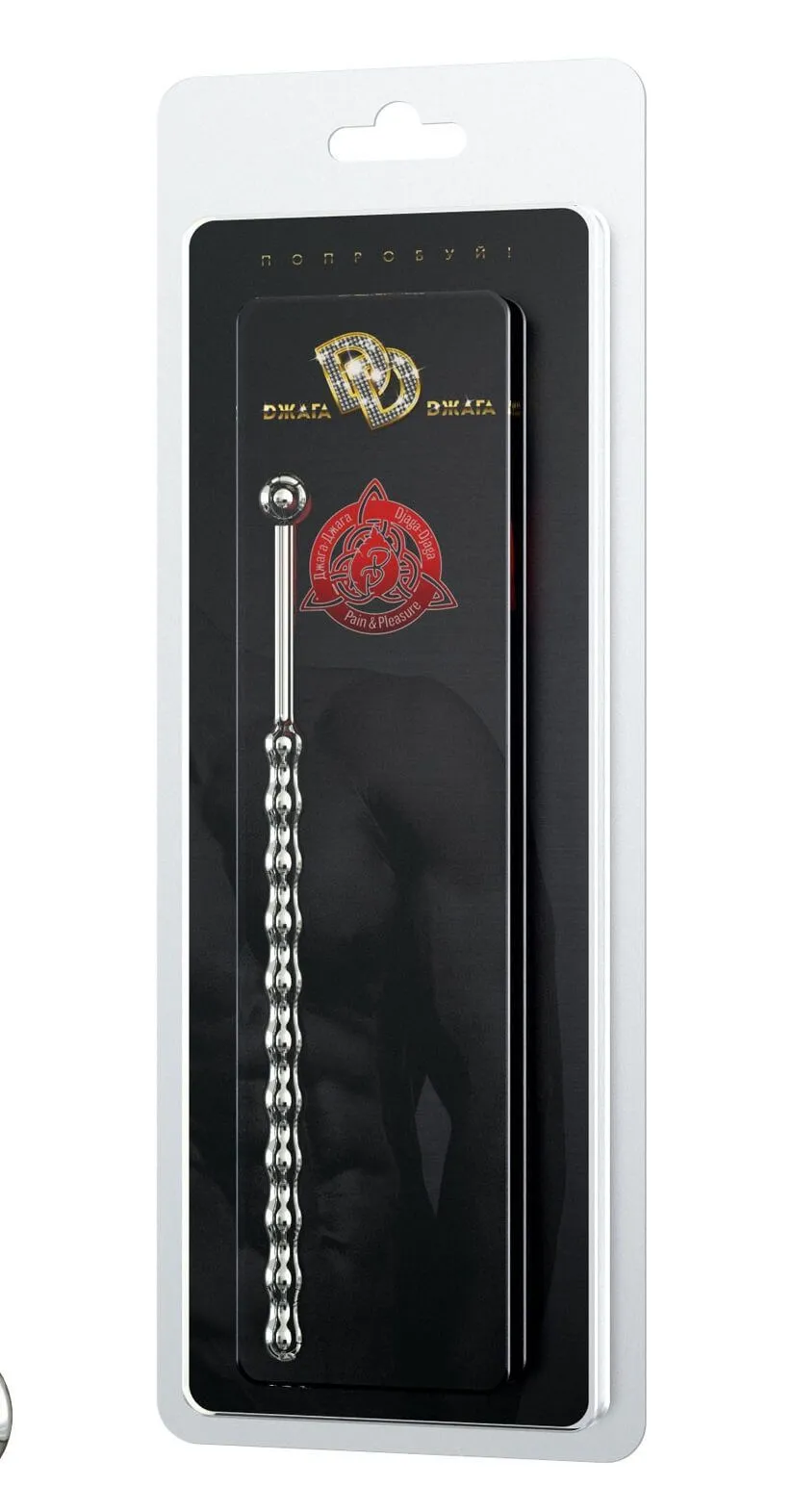 уретральный стимулятор dжага dжага №3, серебристый в России