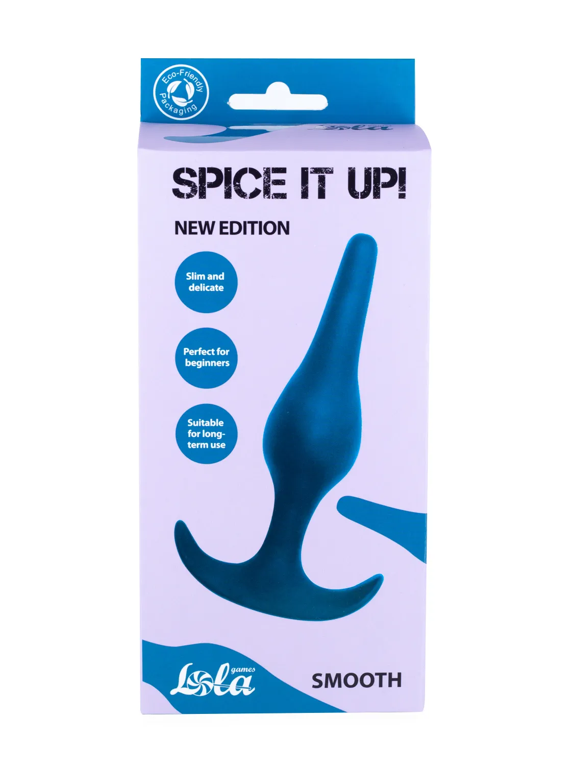 анальная пробка spice it up smooth aquamarine 8008-03lola в России