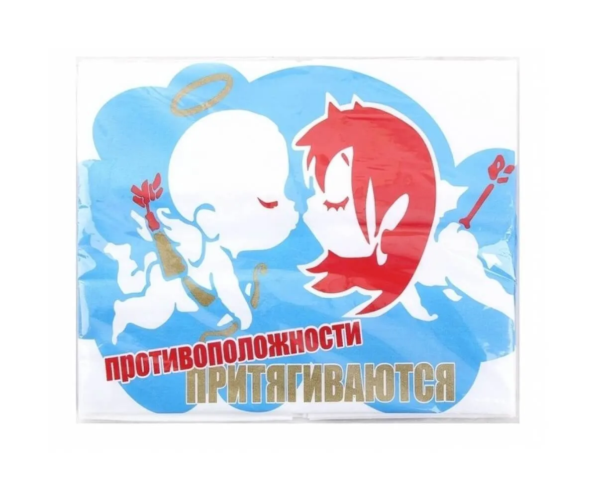 Наволочки Сима Ленд Противоположности, 2 штуки