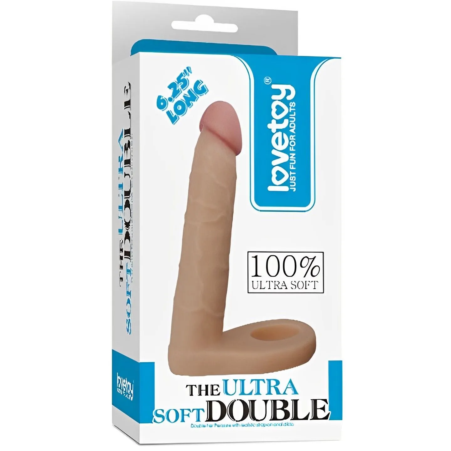 насадка на член для двойного проникновения the ultra soft double 6.25 в России