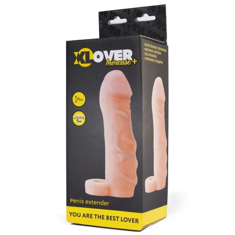 насадка toyfa xlover increase+ для увеличения размера, 4,2 диаметр в России