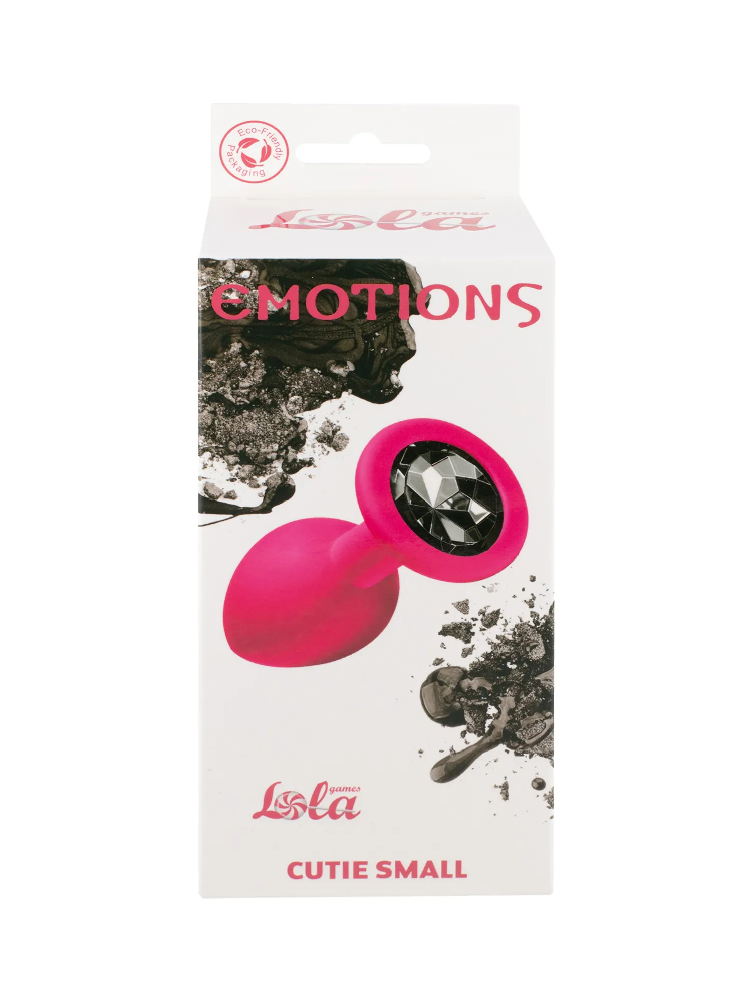 анальная пробка emotions cutie small pink black crystal 4011-02lola в России