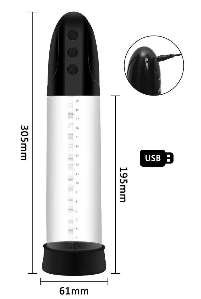 помпа автоматическая pinkrabbit roza auto, прозрачная в России