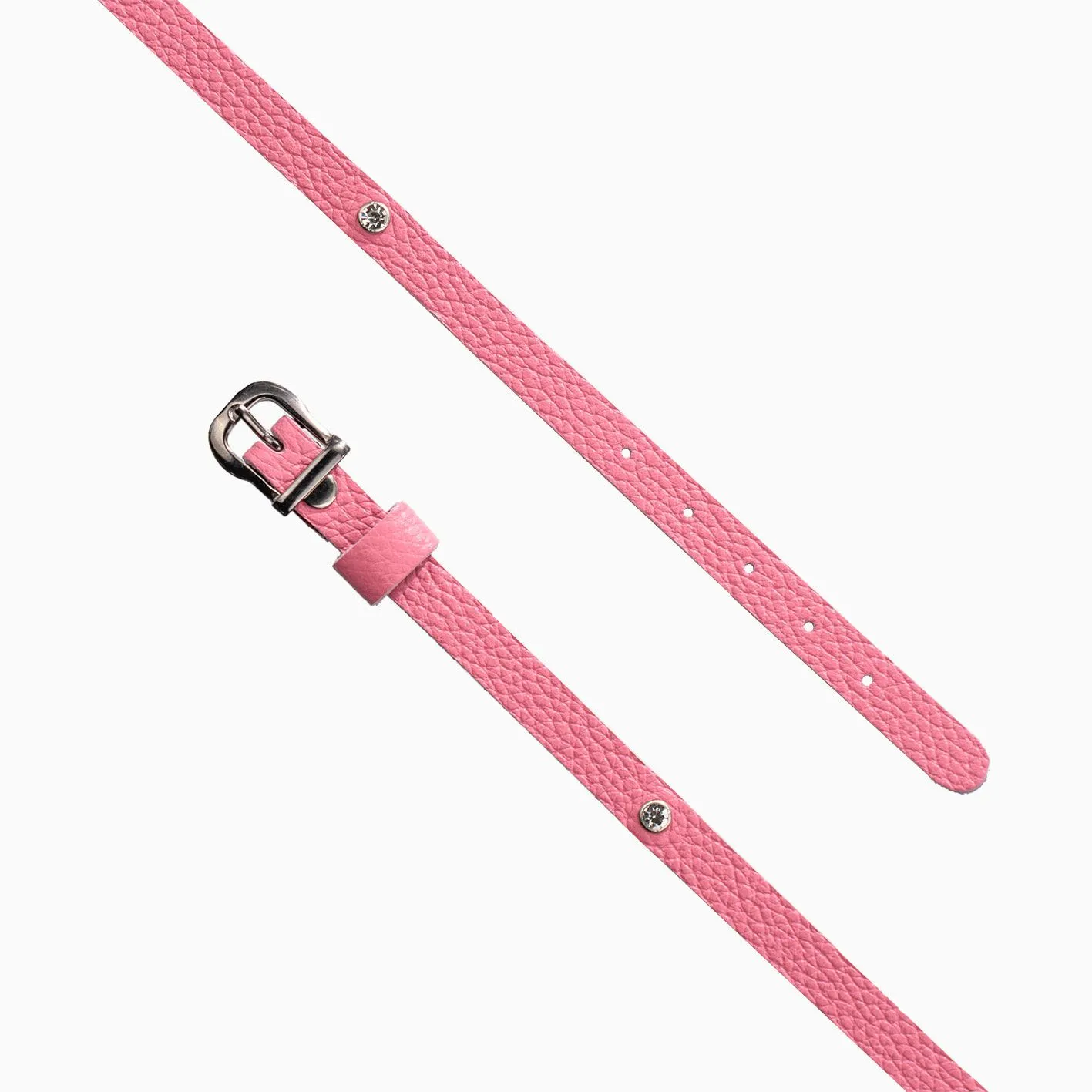 чокер со стразами и съёмным сердцем, розовый в России