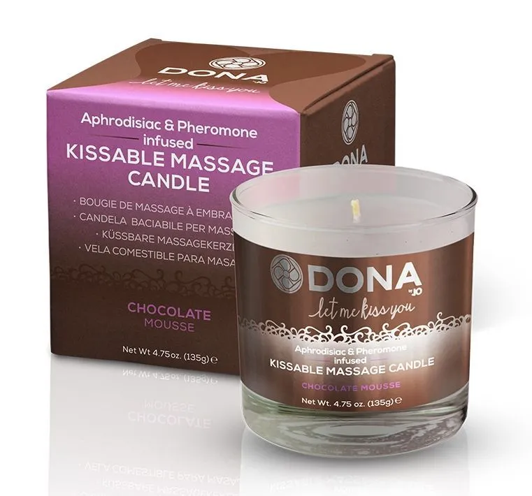 свеча массажная с феромонами system jo шоколадный мусс, 135 г в России