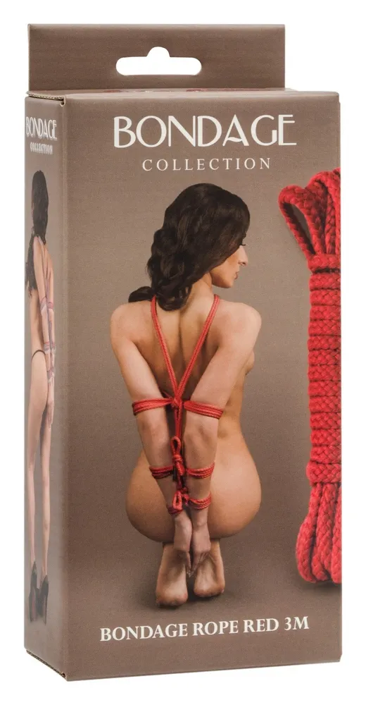 веревка bondage collection red 3m 1041-04lola в России