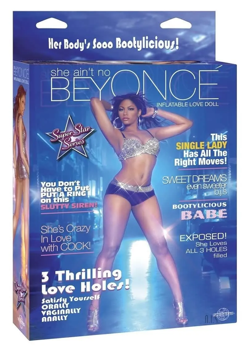 Кукла надувная PipeDream Beyonce, коричневая