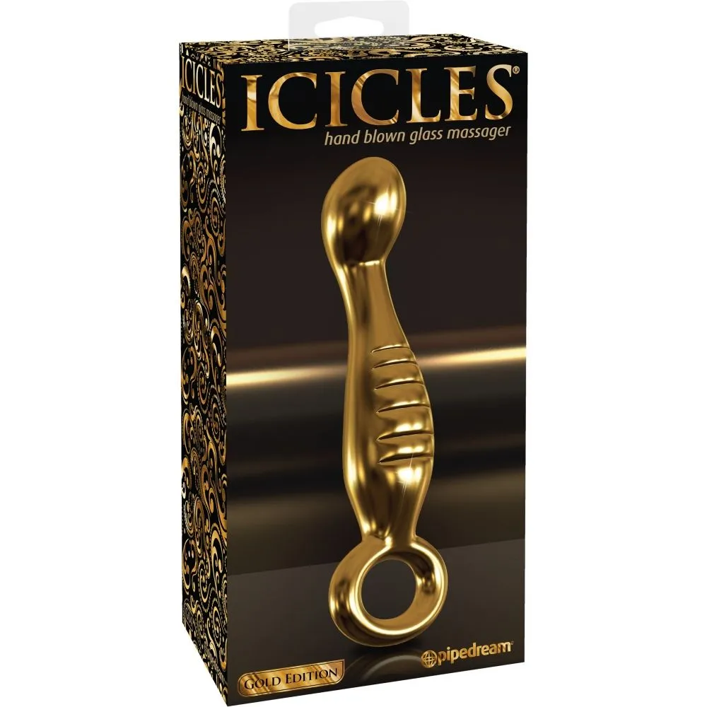 фаллоимитатор pipedream icicles gold edition g04, стеклянный в России