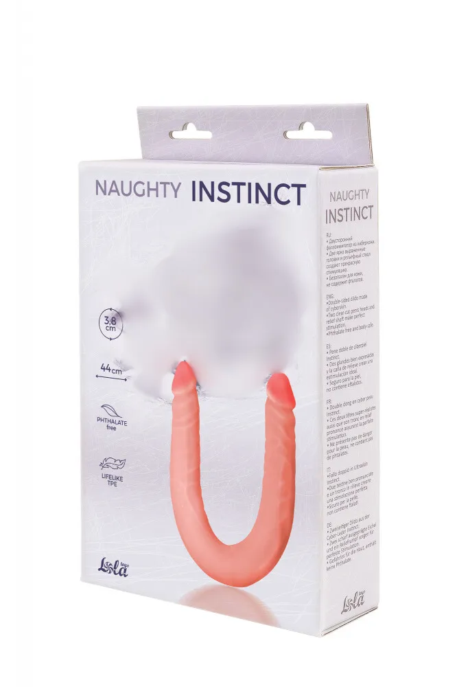 Двусторонний фаллоимитатор Naughty Instinct 5570-03Lola
