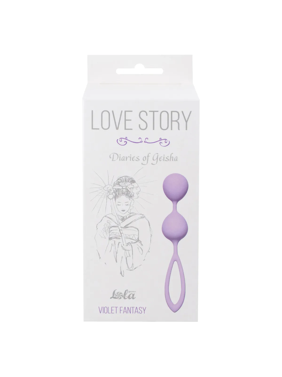 вагинальные шарики love story diaries of a geisha violet fantasy 3005-05lola в России