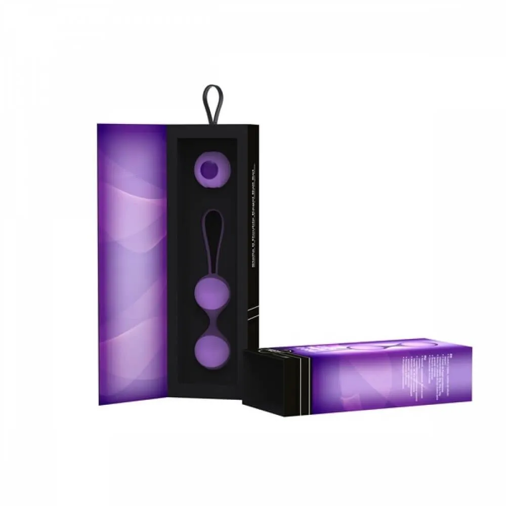 вагинальные шарики california exotic novelties key stella ii, фиолетовые в России
