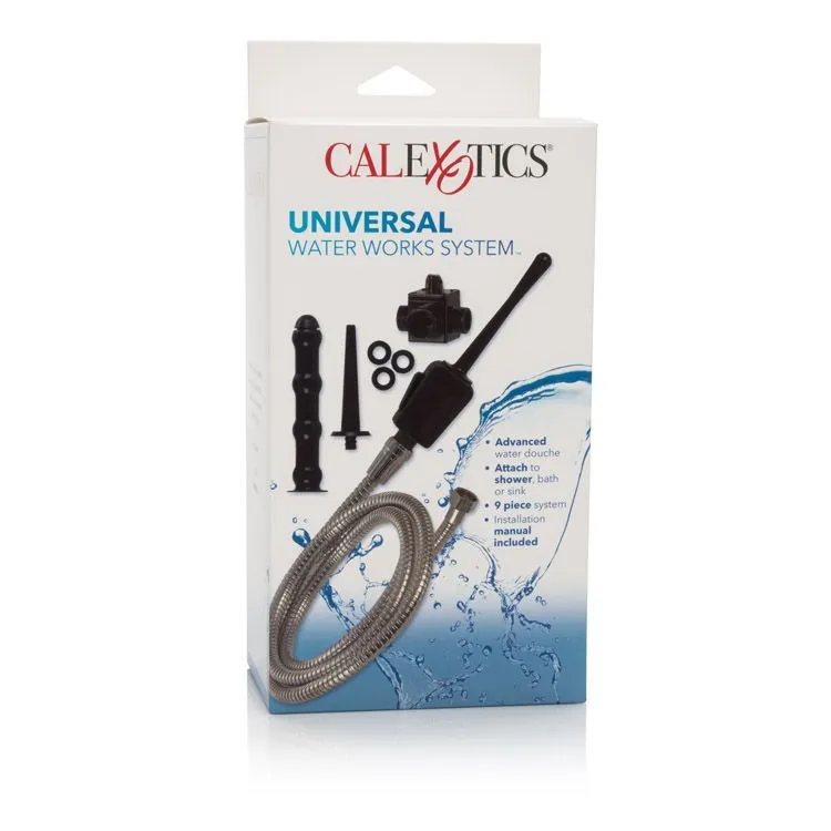 анальный душ california exotic novelties universal water works system, 3 насадки в России