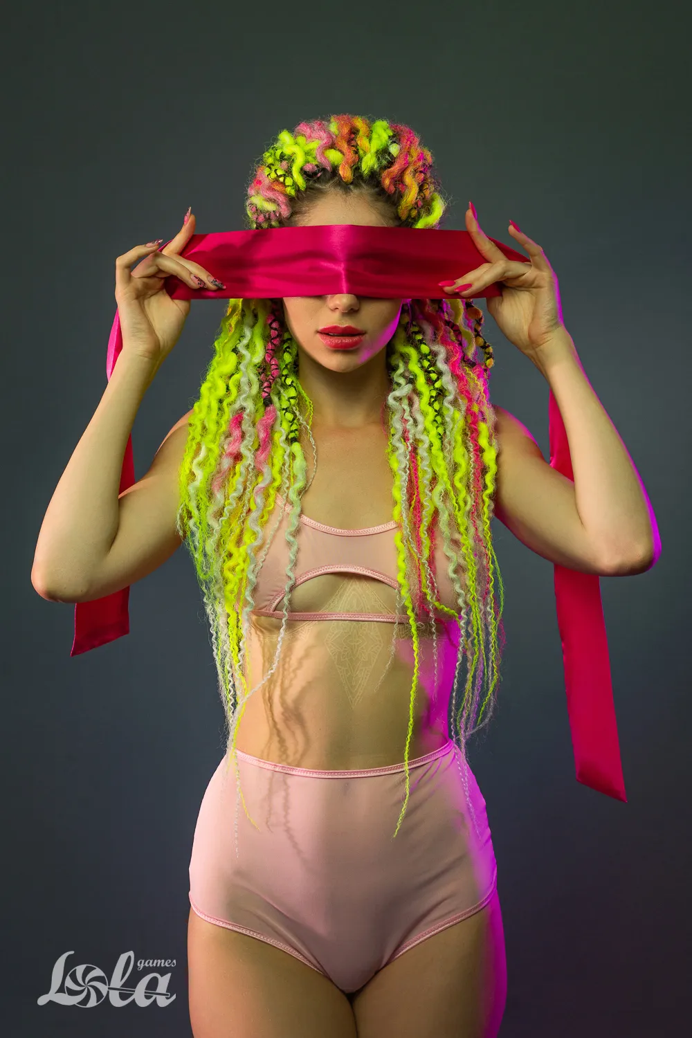 лента party hard wink pink 1142-02lola в России