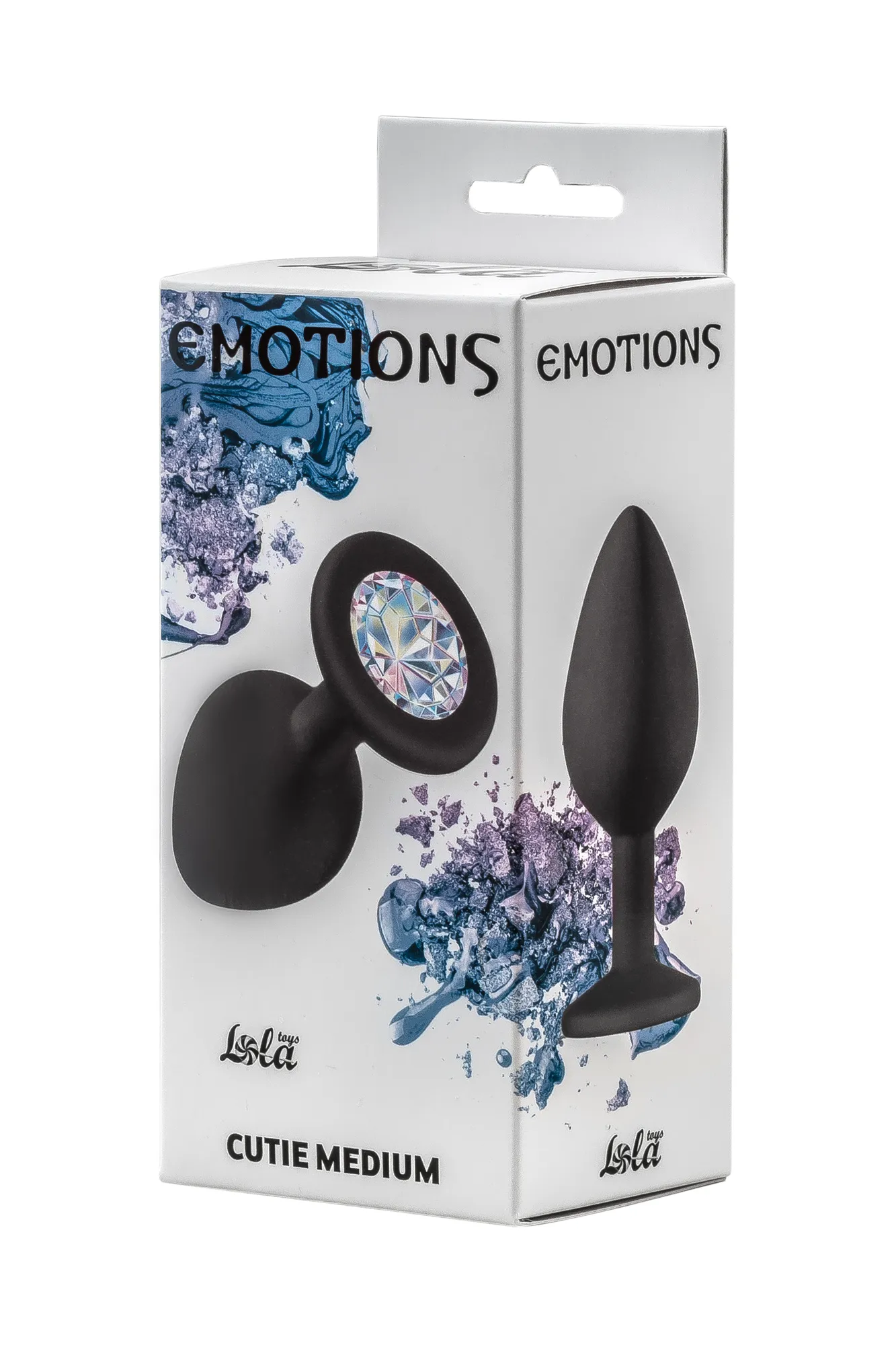 анальная пробка emotions cutie medium black moonstone crystal 4012-08lola в России