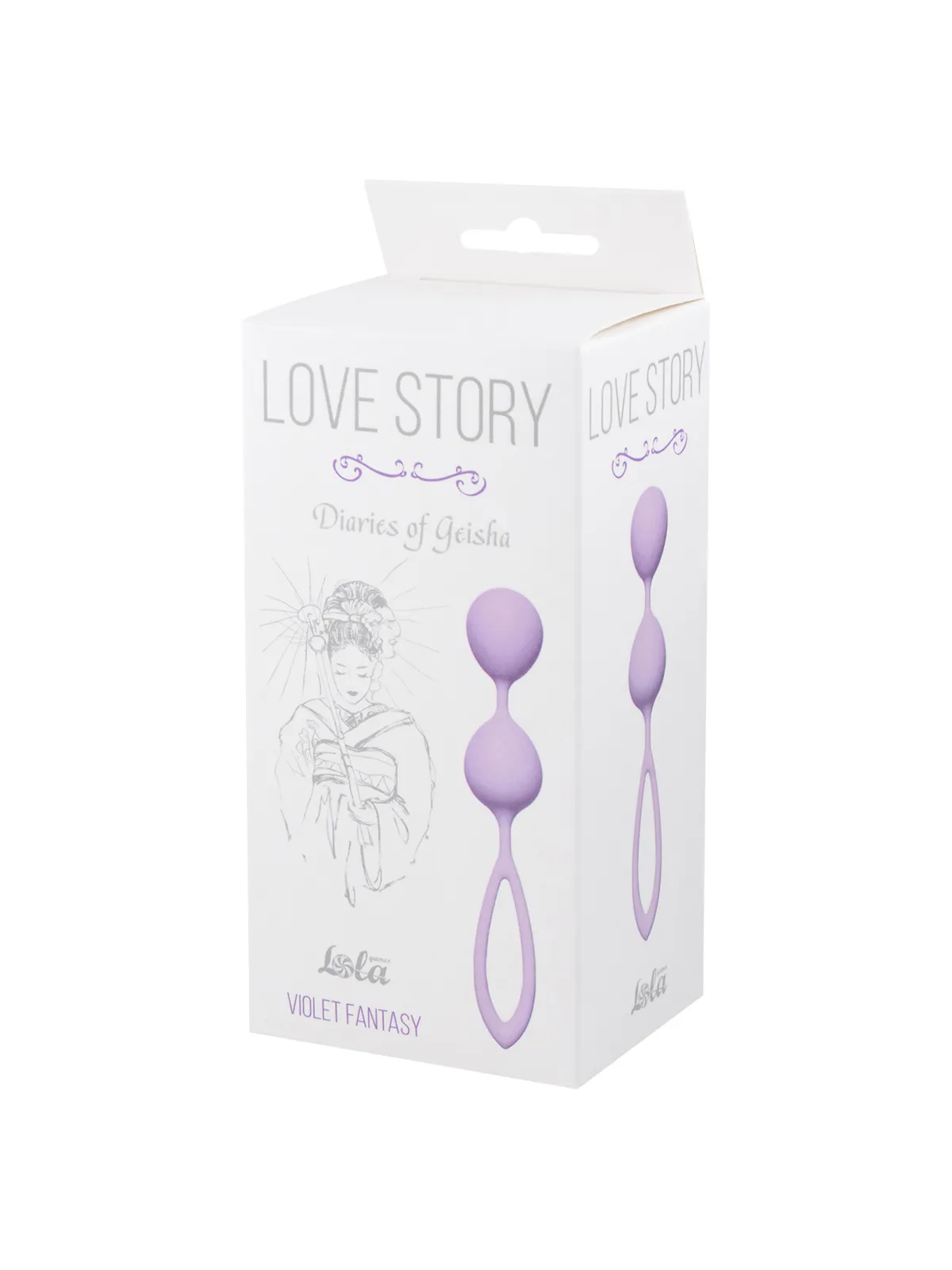 вагинальные шарики love story diaries of a geisha violet fantasy 3005-05lola в России