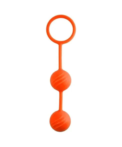 Вагинальные шарики Lovetoy Kegel Ball, оранжевые