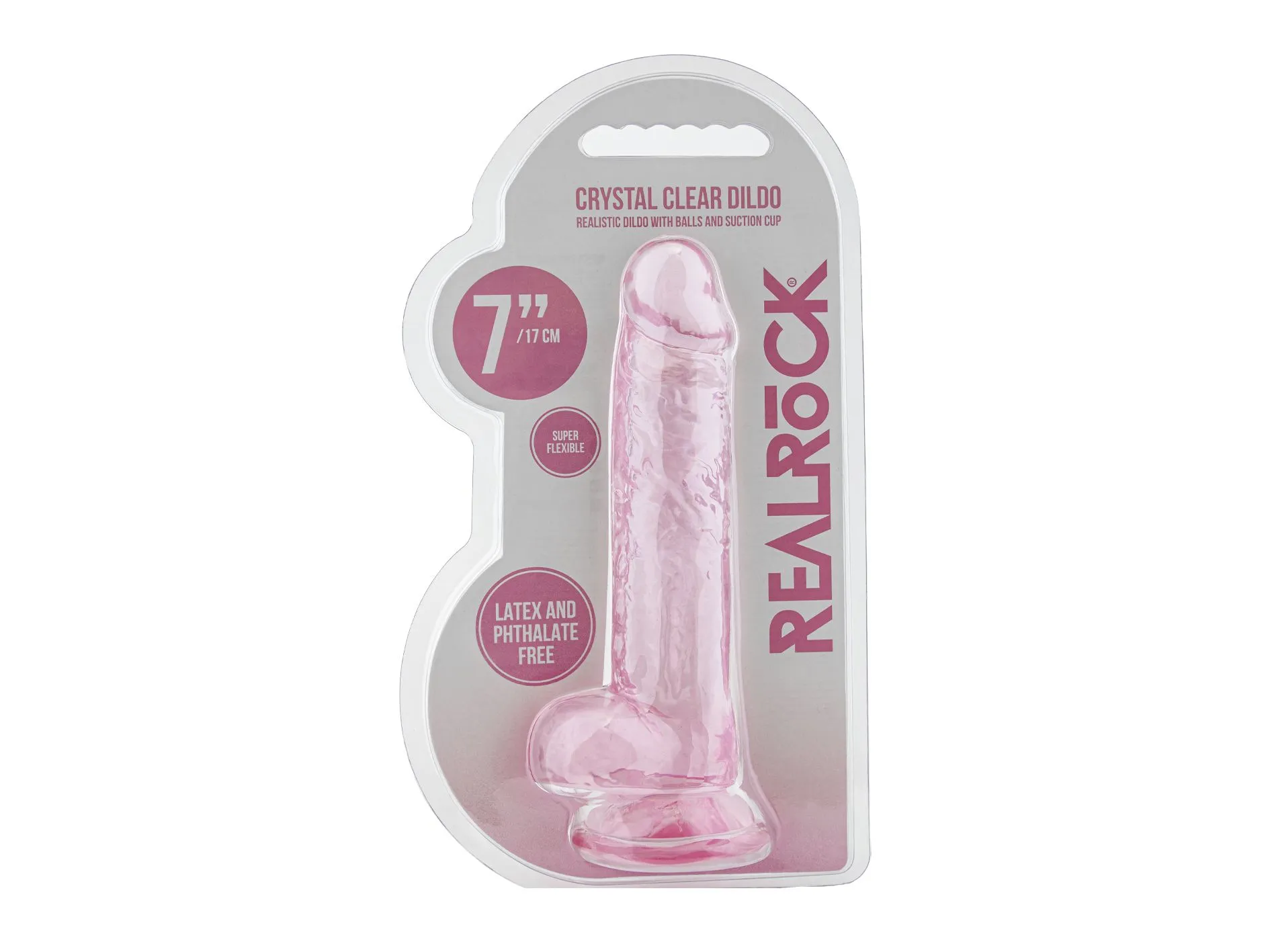 фаллоимитатор 7 дюймов, розовый в России