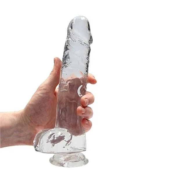 фаллоимитатор 9 дюймов, прозрачный в России