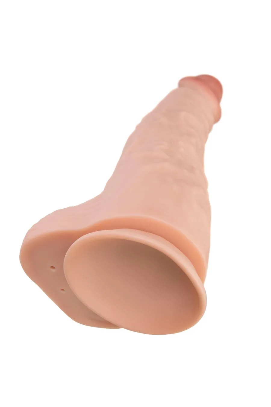 фаллоимитатор неоскин - супергигант с присоской lovetoy, tpr, телесный, 42 см в России