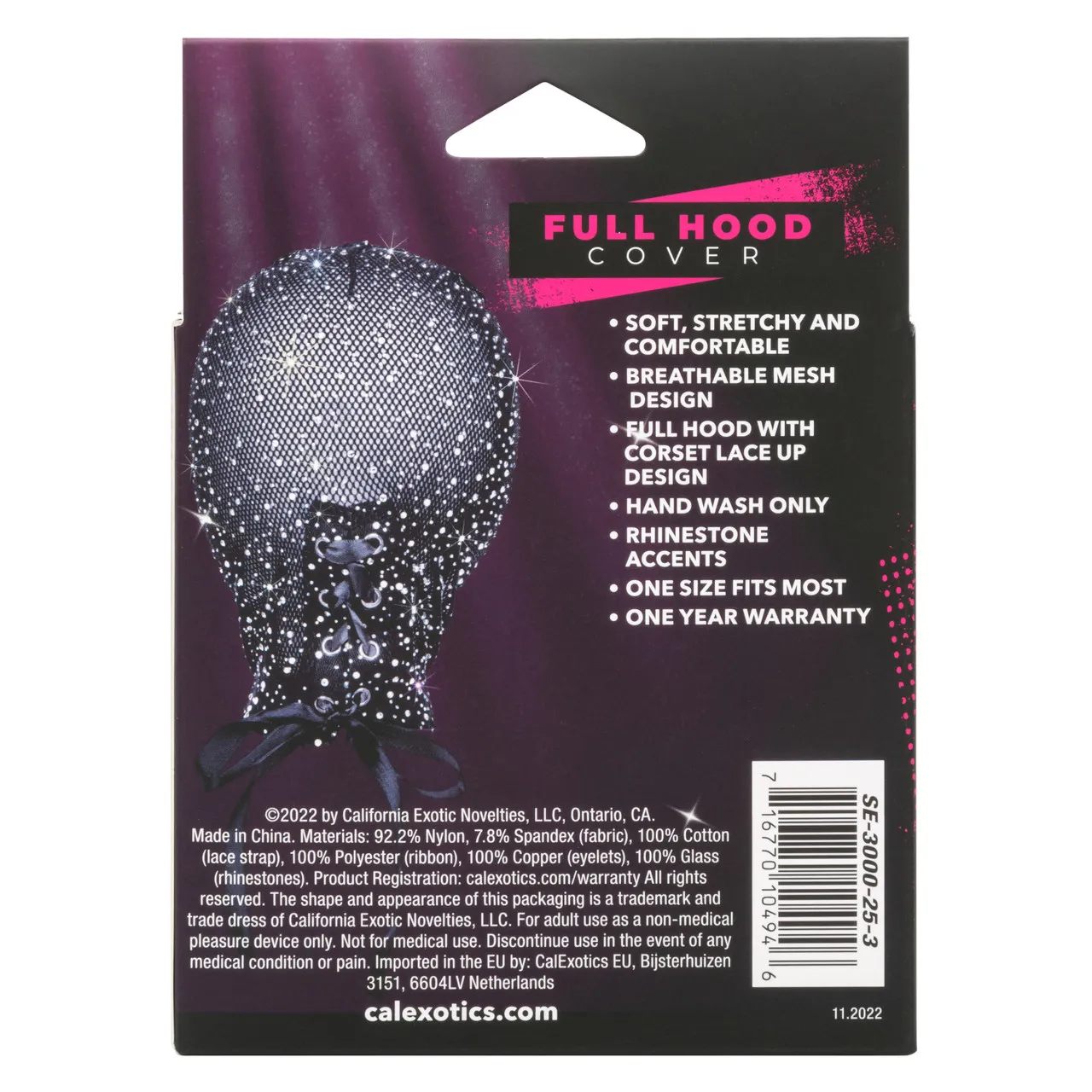 маска на голову для эротических игр radiance full hood cover в России