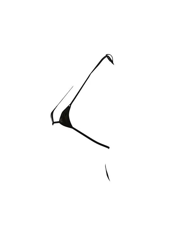 Эротическое мини-бикини foly, винил в России