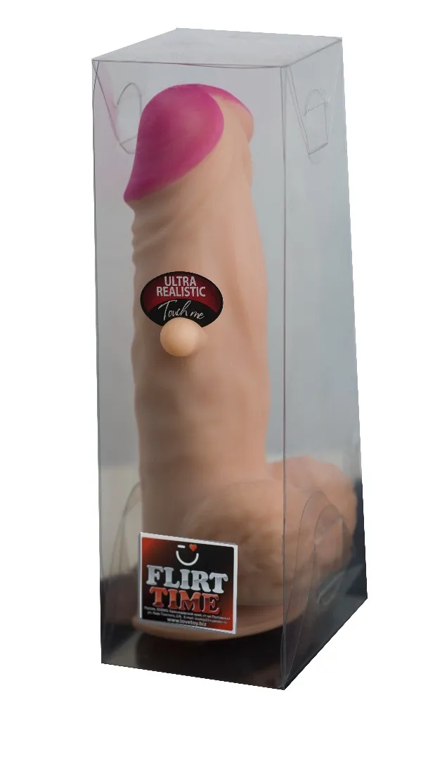 фаллоимитатор гигант на присоске кибер-кожа 718901ru в России