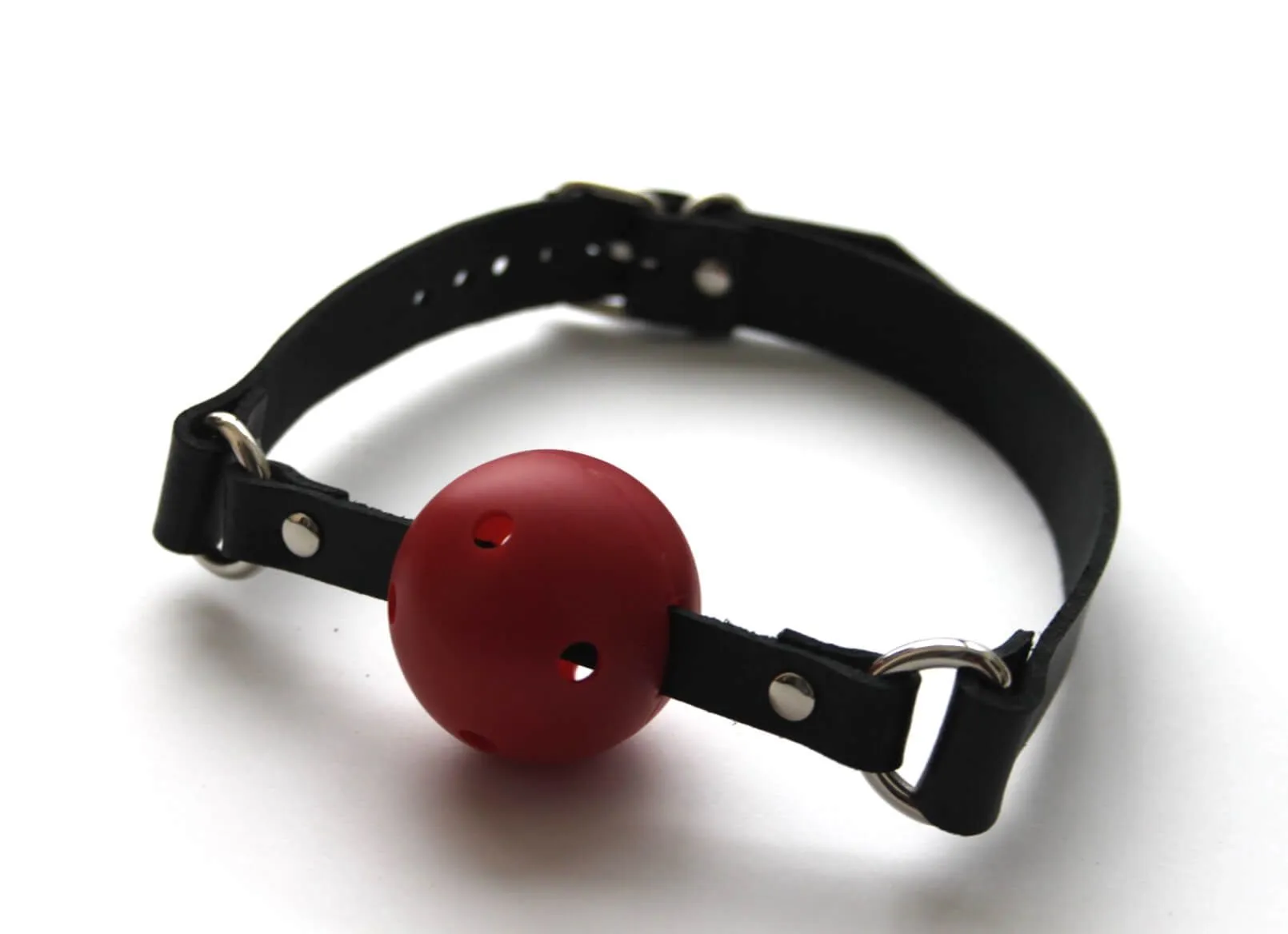 кляп-шарик pinkrabbit с кожаным ремешком в России