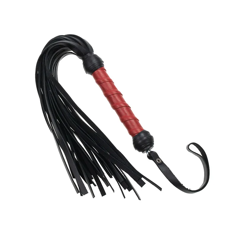 Флоггер Подиум ручка витая, чёрный