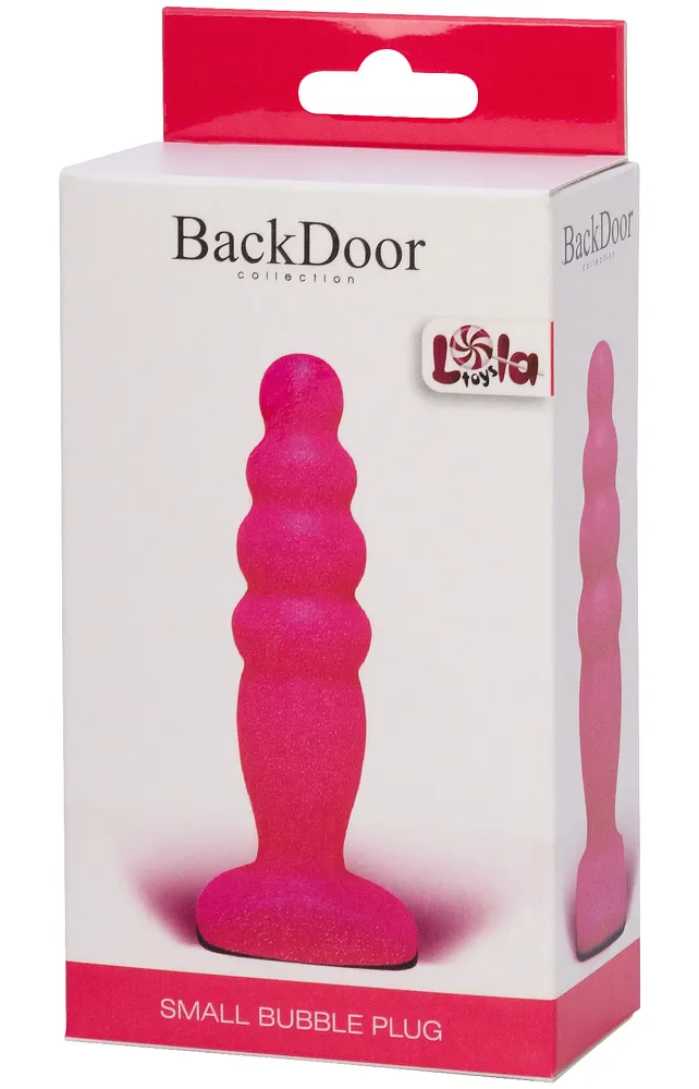 анальный стимулятор small bubble plug pink 511587lola в России