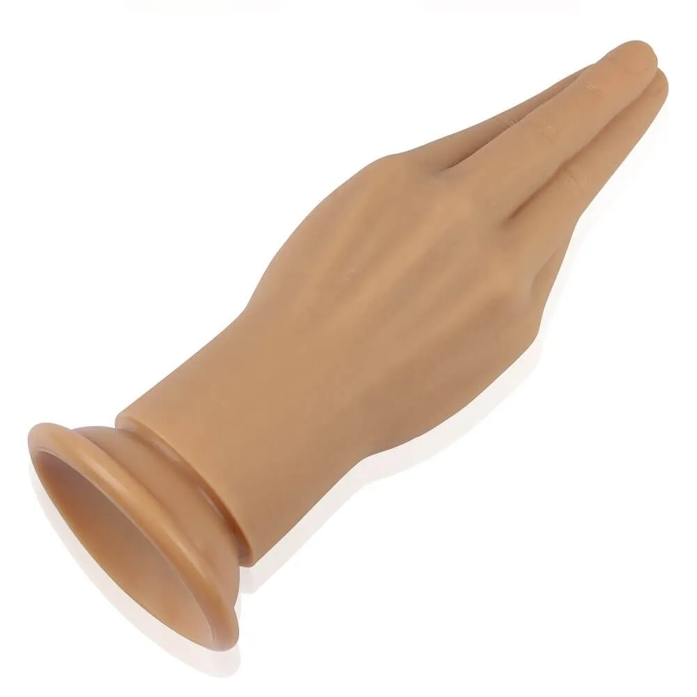 рука для фистинга lovetoy lovetoy silicone nature hand, телесная в России